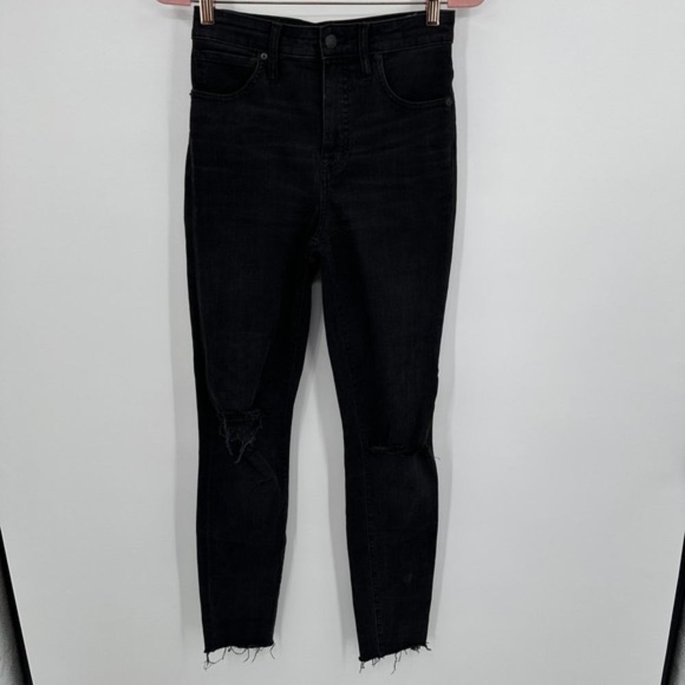 Black High-Rise Skinny Jeans - Women's